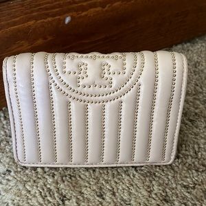 Tory burch leather wallet
